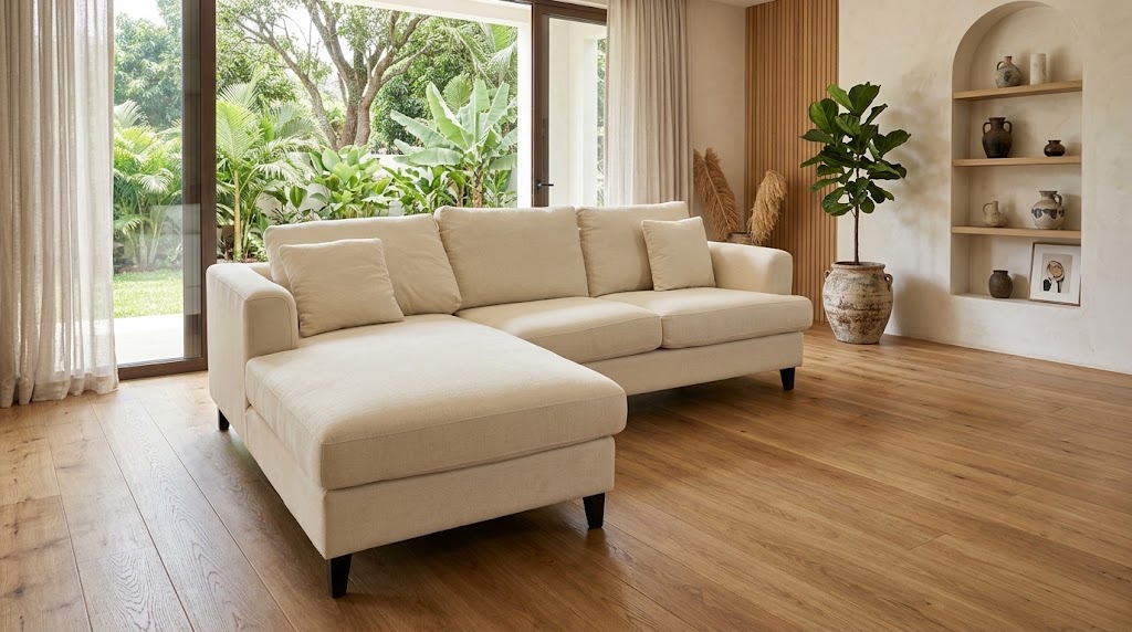 🛋️ The Serene Chaise Sectional Sofa