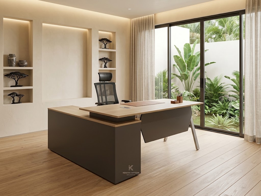 The Executive Modern L-Shaped Director’s Desk Set ✨💼