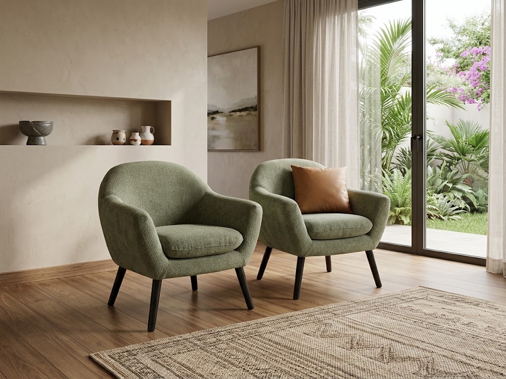 The Sage Modern Accent Chairs ✨🛋️