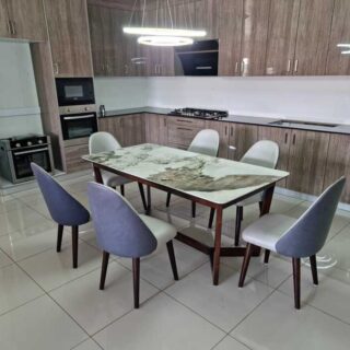 MARBLE TOP DINING TABLE DT-13