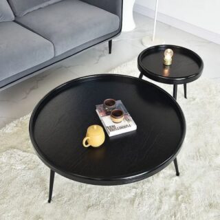 Round double coffee table (CT-18)