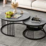 Double Round coffee Table (XY-T126)