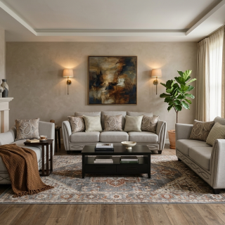 Luxury American sofa (S219)